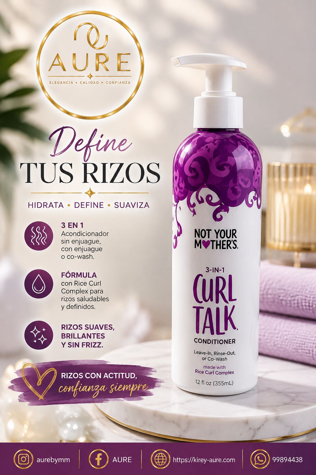 Not Your Mother’s💜 Acondicionador 3 en 1