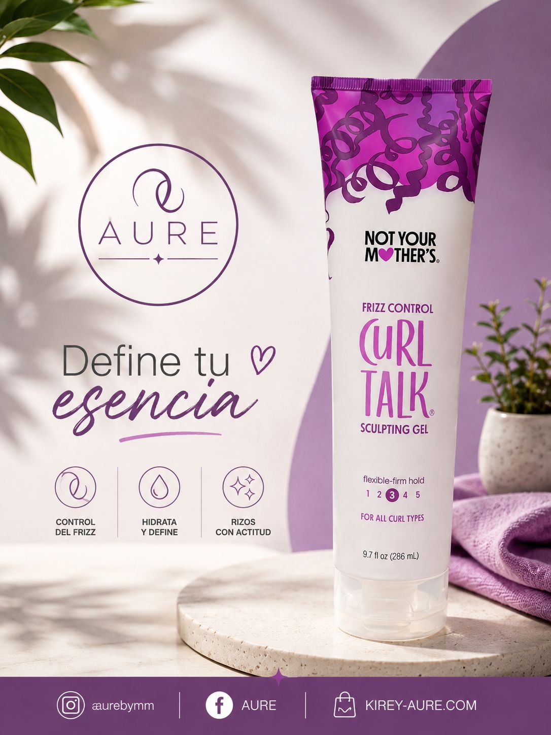 Not Your Mother’s💜Gel de fijador - 286 ml